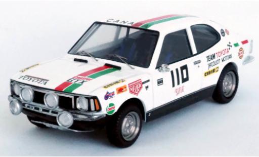 Diecast model cars Toyota Corolla 1/43 Trofeu Levin No.110 Team Jacquot Motors Castrol Rally Press-on-Regardless 1973 W.Boyce/D.Woods Toyota Corolla 1/43 Trofeu Levin No.110 Team Jacquot Motors Castrol Rally Press-on-Regardless 1973 W.Boyce/D.Woods diecast model cars