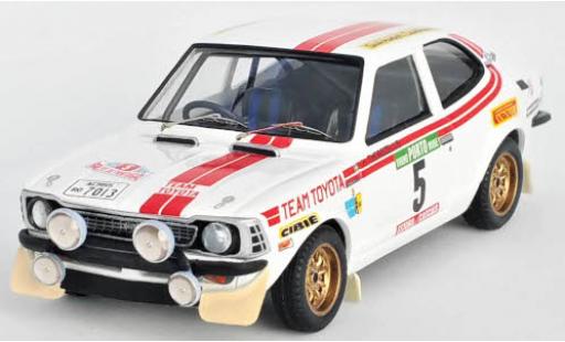 Diecast model cars Toyota Corolla 1/43 Trofeu Levin RHD No.5 Team Rallye WM Rallye Portugal 1975 B.Waldegard/H.Thorszelius Toyota Corolla 1/43 Trofeu Levin RHD No.5 Team Rallye WM Rallye Portugal 1975 B.Waldegard/H.Thorszelius diecast model cars