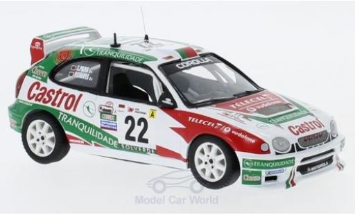 Diecast model cars Toyota Corolla WRC 1/43 Trofeu WRC No.22 Rallye WM Rallye Portugal 2001 P.Matos Chaves/S.Paiva Toyota Corolla WRC 1/43 Trofeu WRC No.22 Rallye WM Rallye Portugal 2001 P.Matos Chaves/S.Paiva diecast model cars