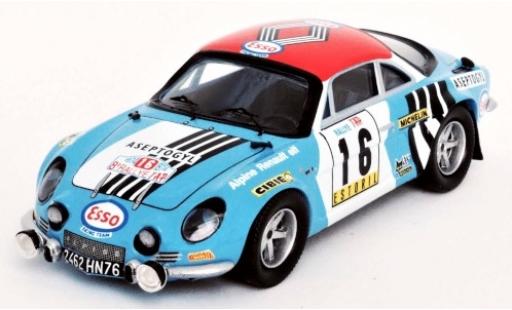 Alpine A110 1/43 Trofeu Renault No.16 Esso Rally WM Rally Portugal 1974 diecast model cars