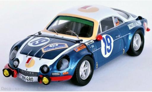 Alpine A110 1/43 Trofeu Renault No.19 Rallye Acropolis 1972 diecast model cars