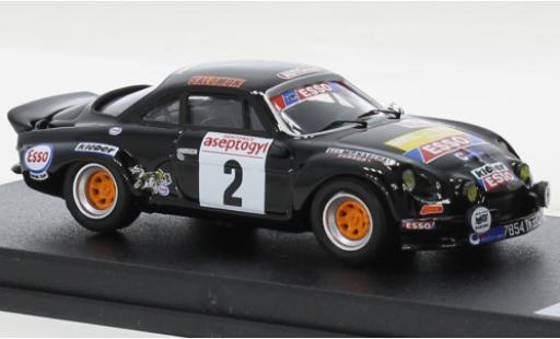 Alpine A110 1/43 Trofeu Renault No.2 Rally du Mont Blanc 1976 diecast model cars