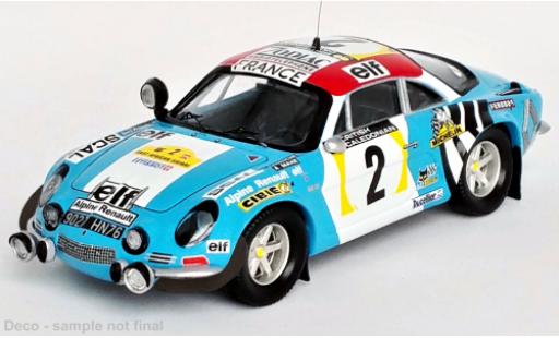 Alpine A110 1/43 Trofeu Renault No.2 Rallye WM Safari Rallye 1974 diecast model cars