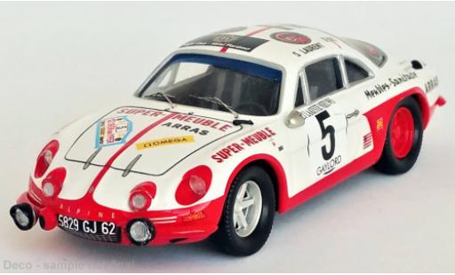 Alpine A110 1/43 Trofeu Renault No.5 Rallye Ypres 1973 diecast model cars