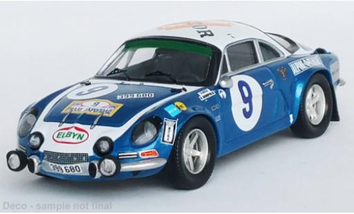 Alpine A110 1/43 Trofeu Renault No.9 Rallye WM Rallye Acropolis 1975 diecast model cars