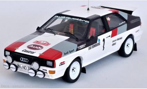 Diecast model cars Audi Quattro 1/43 Trofeu No.1 Rallye WM Rallye Monte Carlo 1982 Audi Quattro 1/43 Trofeu No.1 Rallye WM Rallye Monte Carlo 1982 diecast model cars