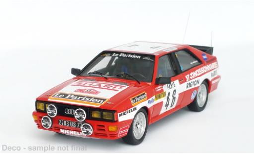 Diecast model cars Audi Quattro 1/43 Trofeu No.46 Rallye WM Rallye Monte Carlo 1982 Audi Quattro 1/43 Trofeu No.46 Rallye WM Rallye Monte Carlo 1982 diecast model cars