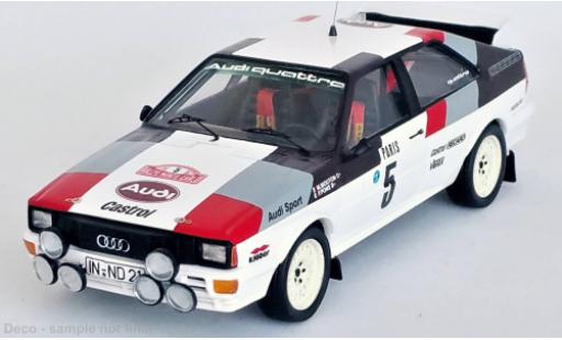Diecast model cars Audi Quattro 1/43 Trofeu No.5 Rallye WM Rallye Monte Carlo 1982 Audi Quattro 1/43 Trofeu No.5 Rallye WM Rallye Monte Carlo 1982 diecast model cars