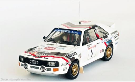 Audi Sport Quattro 1/43 Trofeu Sport quattro No.1 Rallye Manx 1984 diecast model cars