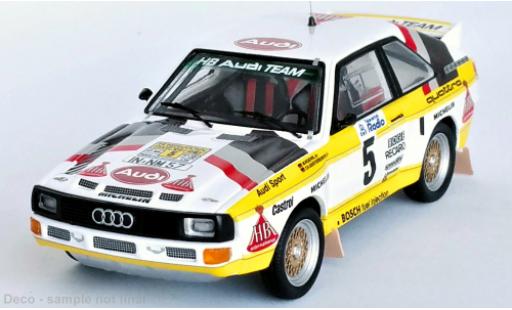 Audi Sport Quattro 1/43 Trofeu Sport quattro No.5 HB Rallye WM Rallye Schweden 1985 diecast model cars