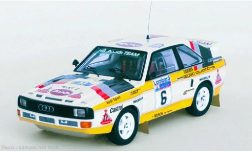 Audi Sport Quattro 1/43 Trofeu Sport quattro No.6 HB Team HB Rallye WM RAC Rallye 1984 diecast model cars