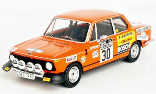 Bmw 2002 1/43 Trofeu No.30 Rallye WM RAC Rallye 1973 diecast model cars