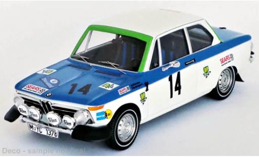Bmw 2002 1/43 Trofeu ti No.14 Rallye Acropolis 1972 diecast model cars