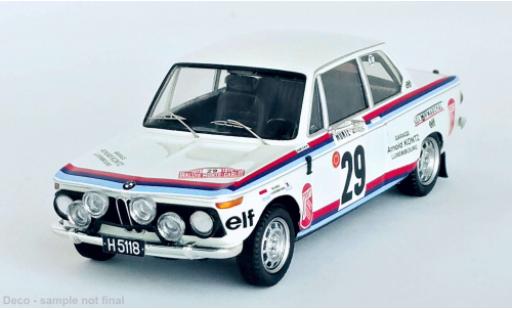 Bmw 2002 1/43 Trofeu Ti No.29 Rallye WM Rallye Monte Carlo 1975 diecast model cars