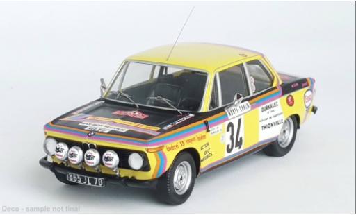 Bmw 2002 1/43 Trofeu Ti No.34 Rallye WM Rallye Monte Carlo 1975 diecast model cars