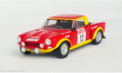 Diecast model cars Fiat 124 1/43 Trofeu Abarth Rallye No.12 Rallye WM Rallye San Remo 1974 Fiat 124 1/43 Trofeu Abarth Rallye No.12 Rallye WM Rallye San Remo 1974 diecast model cars