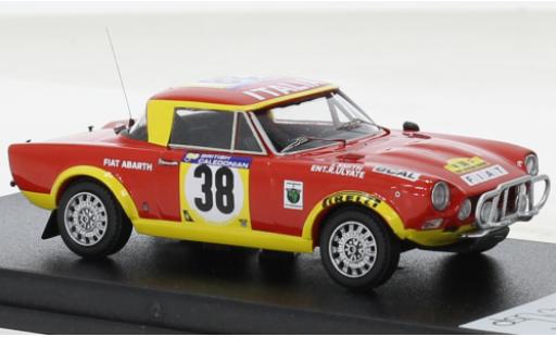 Diecast model cars Fiat 124 1/43 Trofeu Abarth Rallye No.38 Rallye WM Safari Rallye 1974 Fiat 124 1/43 Trofeu Abarth Rallye No.38 Rallye WM Safari Rallye 1974 diecast model cars