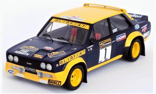 Fiat 131 1/43 Trofeu Abarth No.1 Olio Rallye WM Rallye Neuseeland 1977 diecast model cars