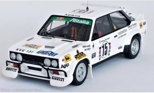 Fiat 131 1/43 Trofeu Abarth No.15 Rallye WM Safari Rallye 1979 diecast model cars