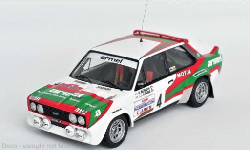 Fiat 131 1/43 Trofeu Abarth No.4 Rallye Elba 1981 diecast model cars