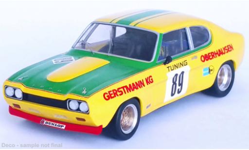 Diecast model cars Ford Capri 1/43 Trofeu MK I 2600 RS No.89 Gerstmann tuning Nuerburgring 1972 Ford Capri 1/43 Trofeu MK I 2600 RS No.89 Gerstmann tuning Nuerburgring 1972 diecast model cars