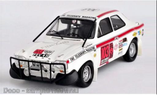 Ford Escort 1/43 Trofeu MK I No.103 Rally London - Mexiko 1970 diecast model cars