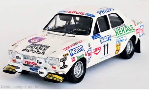 Ford Escort 1/43 Trofeu MK I No.11 Rallye WM 1000 Lakes Rallye 1975 diecast model cars