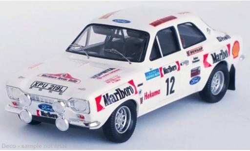 Ford Escort 1/43 Trofeu MK I No.12 Arctic Rally 1974 diecast model cars