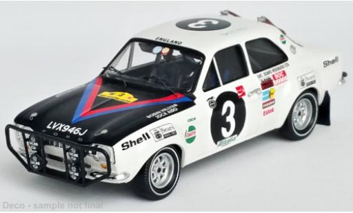 Ford Escort 1/43 Trofeu MK I No.3 Safari Rallye 1971 diecast model cars