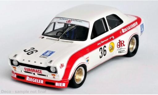 Ford Escort 1/43 Trofeu MK I No.36 Riegeler Bier Nürburgring 1973 diecast model cars
