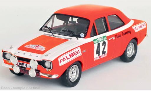 Ford Escort 1/43 Trofeu MK I No.42 Rallye WM Rallye Portugal 1975 diecast model cars