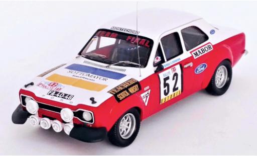 Ford Escort 1/43 Trofeu MK I No.52 Rallye WM Rallye Portugal 1974 diecast model cars