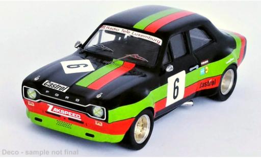 Ford Escort 1/43 Trofeu MK I No.6 Castrol DRM Kassel-Calden 1975 diecast model cars