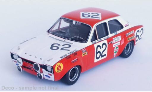 Ford Escort 1/43 Trofeu MK I No.62 24h Spa 1970 diecast model cars