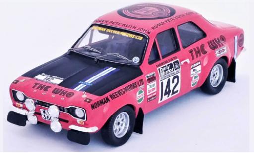 Ford Escort 1/43 Trofeu MK I RHD No.142 Rallye WM RAC Rallye 1973 diecast model cars