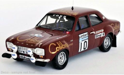 Ford Escort 1/43 Trofeu MK I RS 1600 No.10 Colibri Lighters Rallye WM RAC Rallye 1974 diecast model cars
