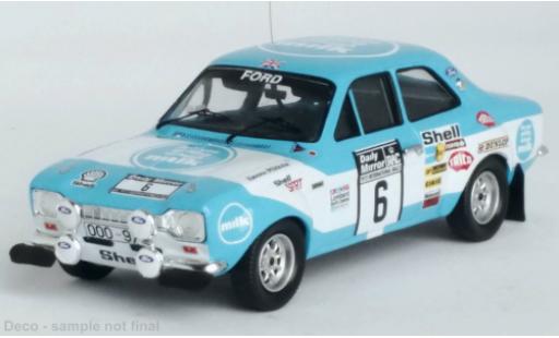 Ford Escort 1/43 Trofeu MK I RS 1600 No.6 Rallye WM RAC Rallye 1973 diecast model cars