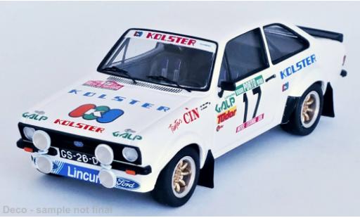 Ford Escort 1/43 Trofeu MK II No.17 Rallye WM Rallye Portugal 1983 diecast model cars