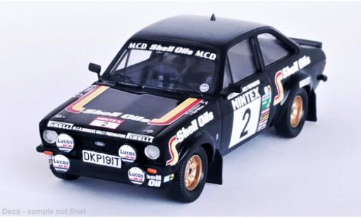 Ford Escort 1/43 Trofeu Mk II RS 1800 No.2 Mintex International Rallye 1982 diecast model cars
