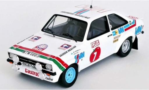 Ford Escort 1/43 Trofeu Mk II RS 1800 No.7 Rallye WM 1000 Lakes Rallye 1978 diecast model cars