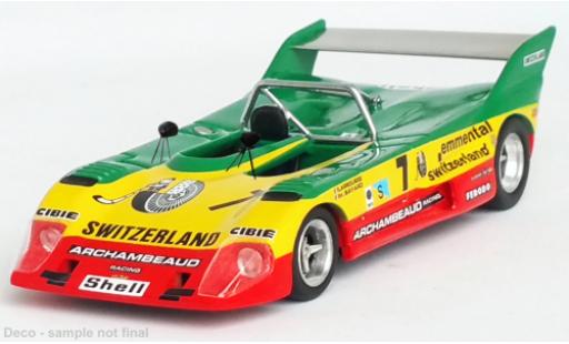 Diecast model cars Lola T292 1/43 Trofeu RHD No.7 4h Le Mans Test 1973 Lola T292 1/43 Trofeu RHD No.7 4h Le Mans Test 1973 diecast model cars
