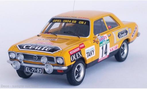 Diecast model cars Opel Ascona 1/43 Trofeu A No.14 Rallye WM Rallye Portugal 1976 Opel Ascona 1/43 Trofeu A No.14 Rallye WM Rallye Portugal 1976 diecast model cars