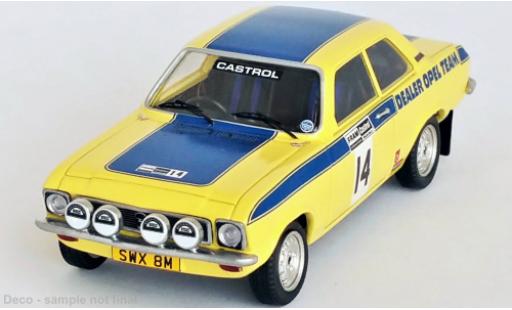 Diecast model cars Opel Ascona 1/43 Trofeu A No.14 Welsh Rally 1974 Opel Ascona 1/43 Trofeu A No.14 Welsh Rally 1974 diecast model cars