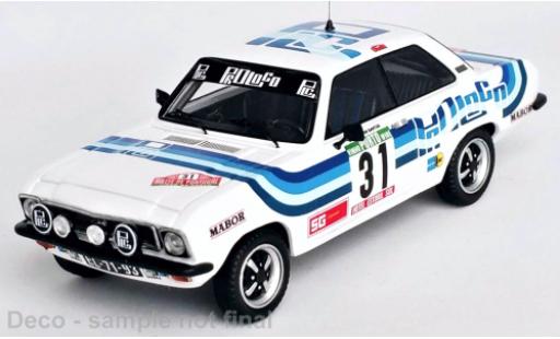 Diecast model cars Opel Ascona 1/43 Trofeu A No.31 Rallye WM Rallye Portugal 1980 Opel Ascona 1/43 Trofeu A No.31 Rallye WM Rallye Portugal 1980 diecast model cars