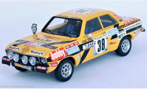 Diecast model cars Opel Ascona 1/43 Trofeu A No.38 Rallye WM Safari Rallye 1975 Opel Ascona 1/43 Trofeu A No.38 Rallye WM Safari Rallye 1975 diecast model cars