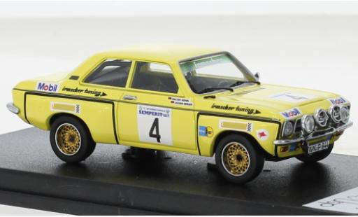 Diecast model cars Opel Ascona 1/43 Trofeu A No.4 Irmscher tuning Rallye EM Int. Semperit Rally 1973 Opel Ascona 1/43 Trofeu A No.4 Irmscher tuning Rallye EM Int. Semperit Rally 1973 diecast model cars