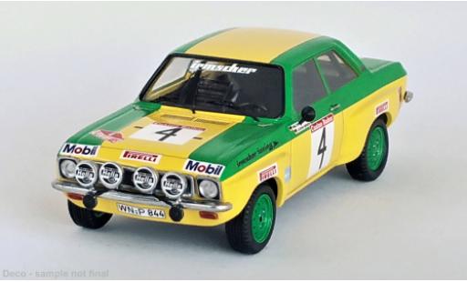 Diecast model cars Opel Ascona 1/43 Trofeu A No.4 Rallye EM Alpenfahrt 1973 Opel Ascona 1/43 Trofeu A No.4 Rallye EM Alpenfahrt 1973 diecast model cars
