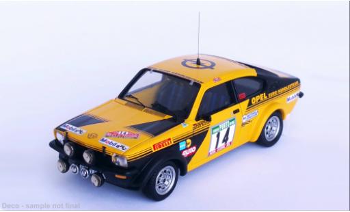 Diecast model cars Opel Kadett 1/43 Trofeu C GT/E No.14 Rallye WM Rallye Portugal 1978 Opel Kadett 1/43 Trofeu C GT/E No.14 Rallye WM Rallye Portugal 1978 diecast model cars