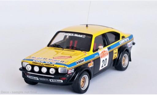Opel Kadett 1/43 Trofeu C GT/E No.20 Rallye WM Rallye San Remo 1977 diecast model cars