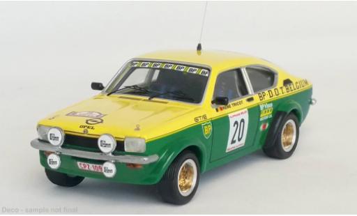 Diecast model cars Opel Kadett 1/43 Trofeu C GT/E No.20 Rallye Ypres 1977 Opel Kadett 1/43 Trofeu C GT/E No.20 Rallye Ypres 1977 diecast model cars